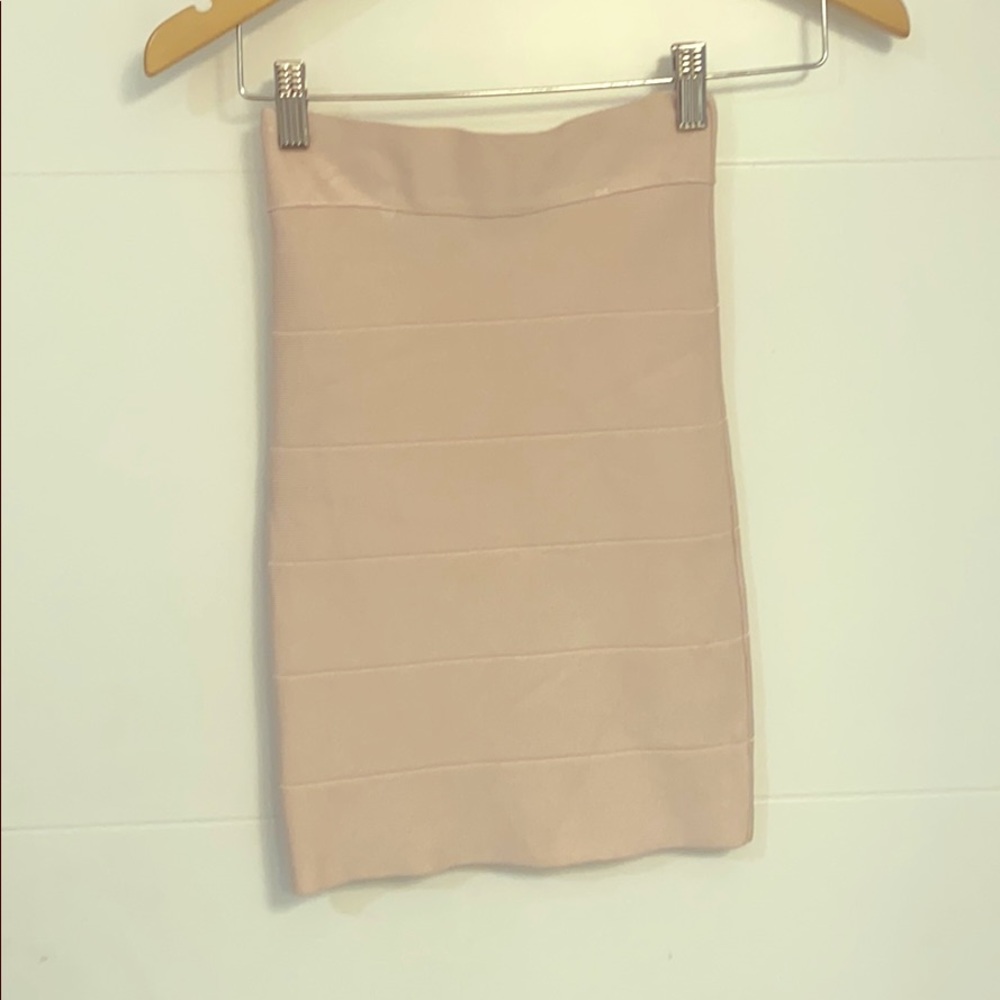Bebe Bandage Mini Skirt